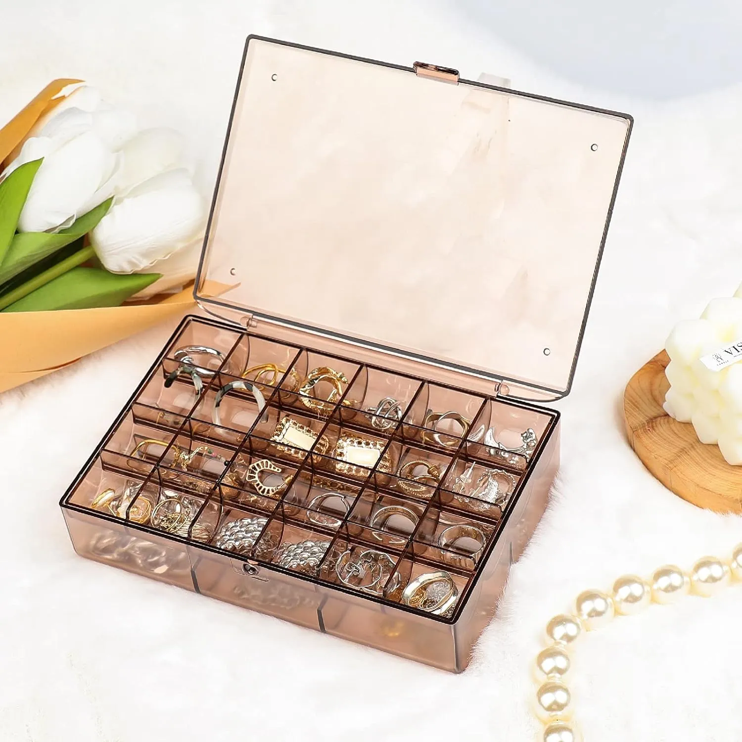 2-Layertransparent Jewelry Box