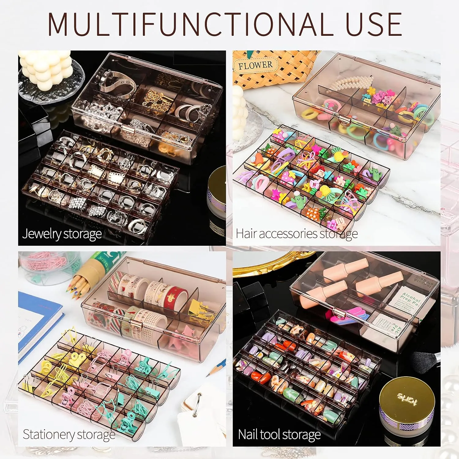 2-Layertransparent Jewelry Box