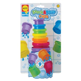 Alex Rub A Dub Stack & Pour Cups