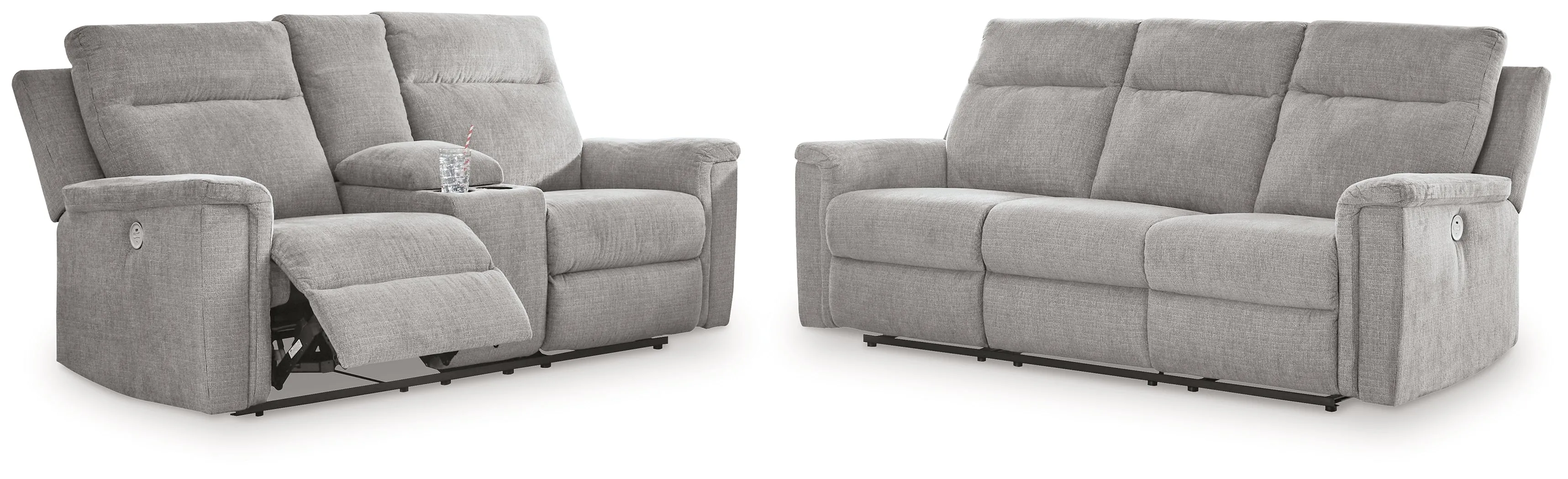 Barnsana Reclining Sofa and Loveseat
