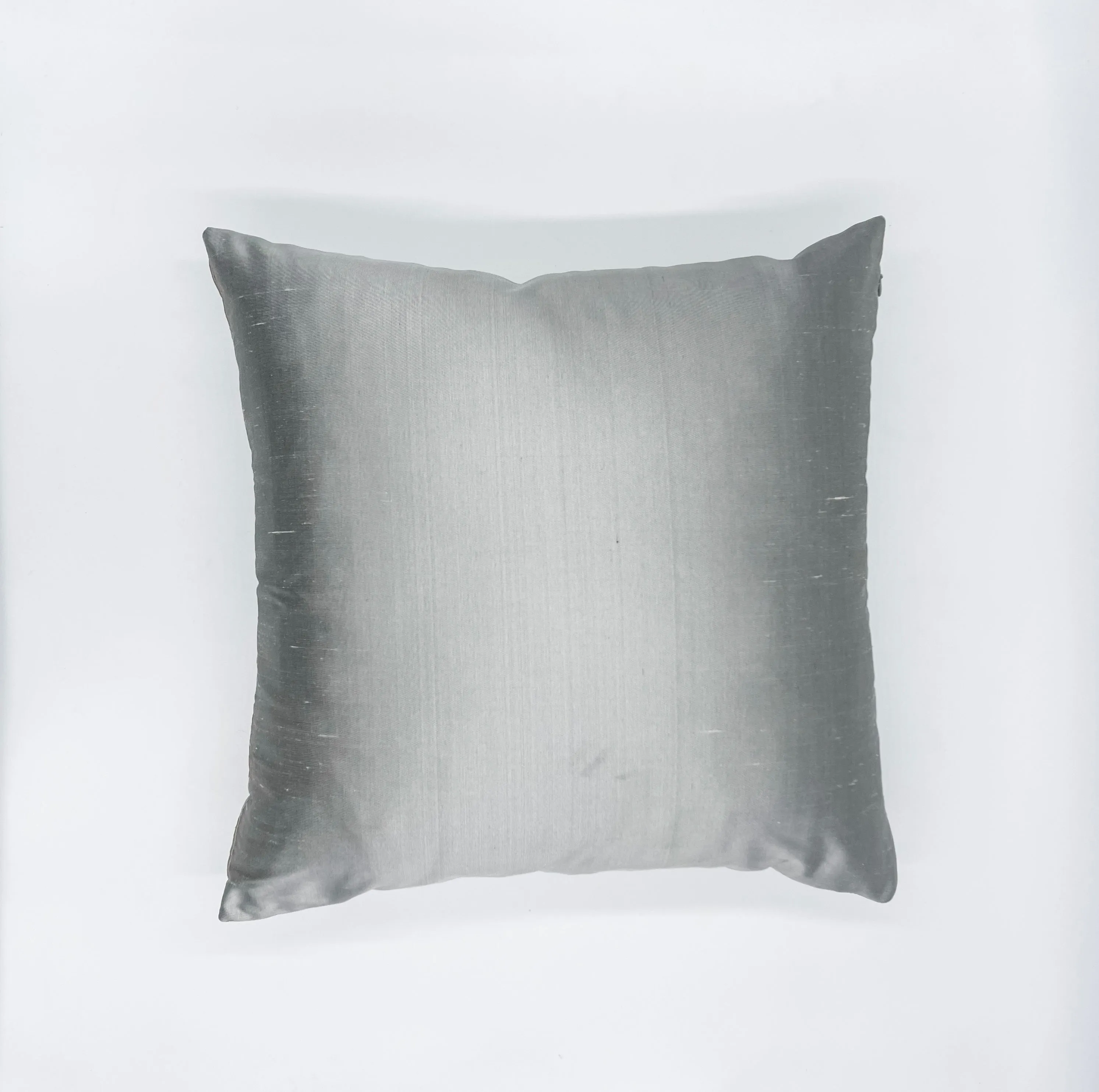 Beacon Hill Grey Velvet Pillow Cover