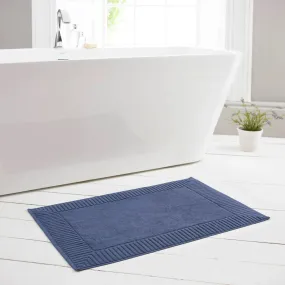 Bliss Pima Cotton Bath Mat - Denim