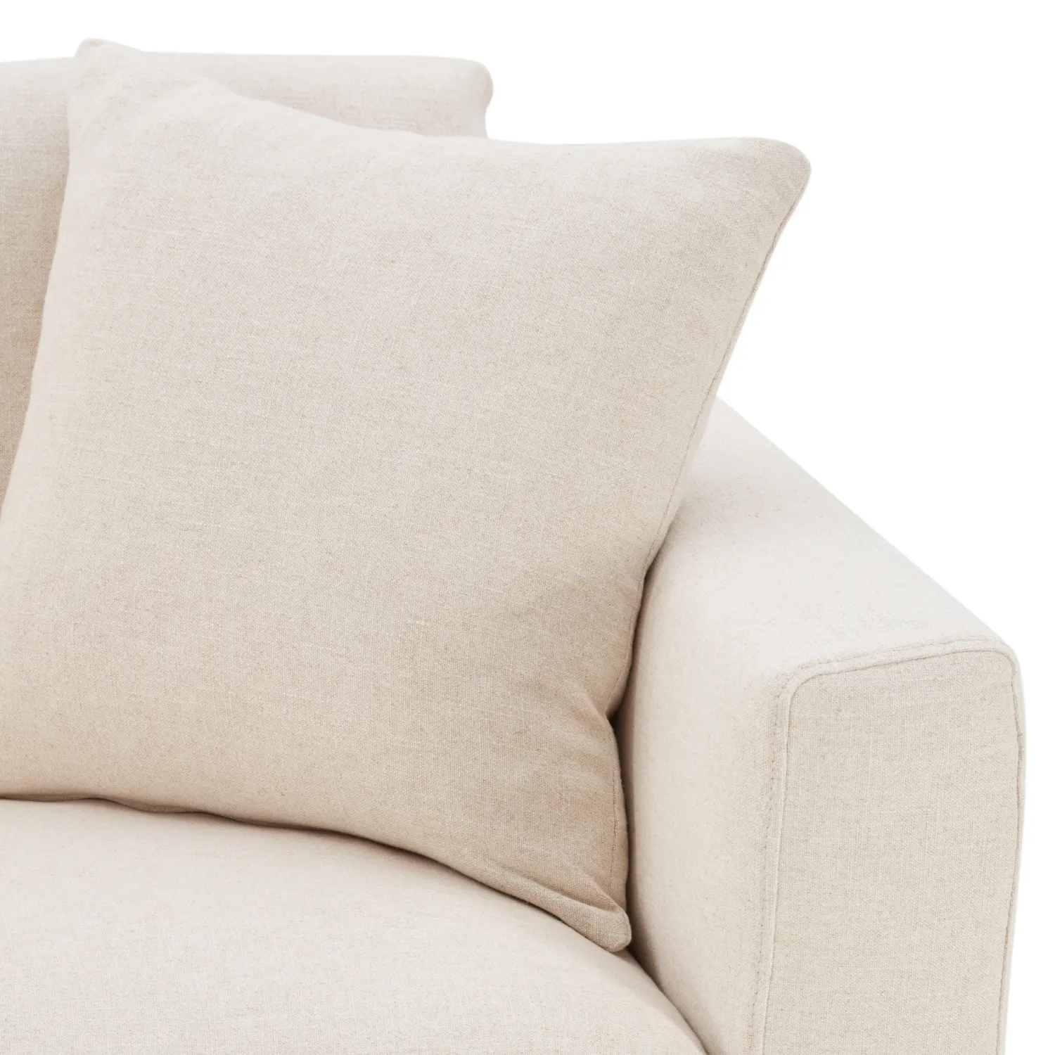 Bungalow 84" Desert Linen Slipcover Sofa