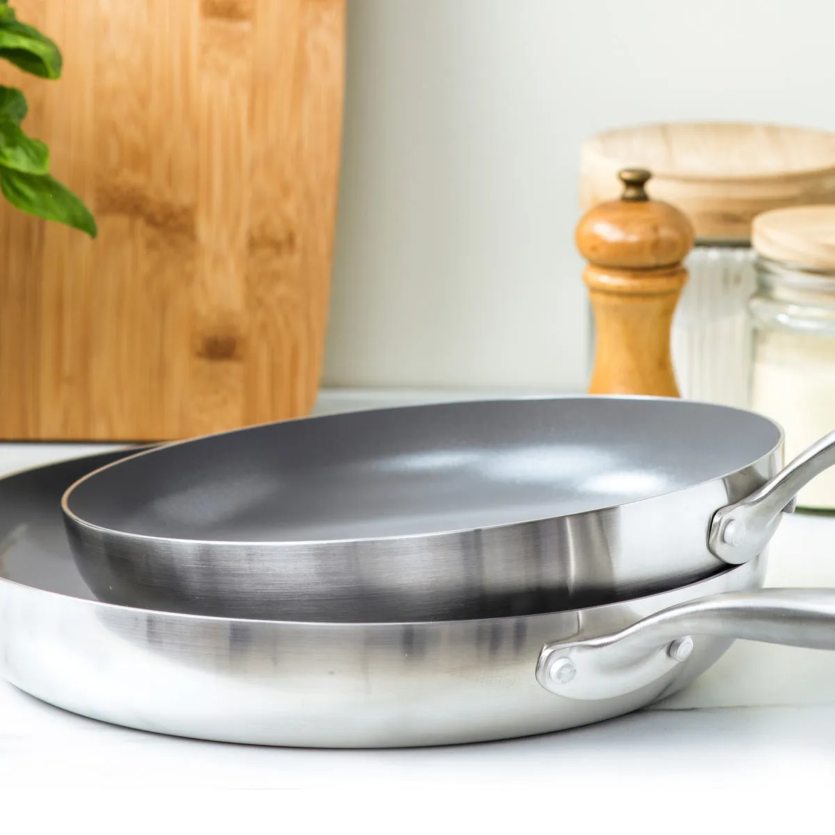 Chatham Stainless 10" and 12" Frypan Set