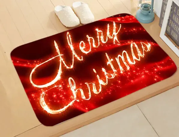 Christmas Bathroom Mats