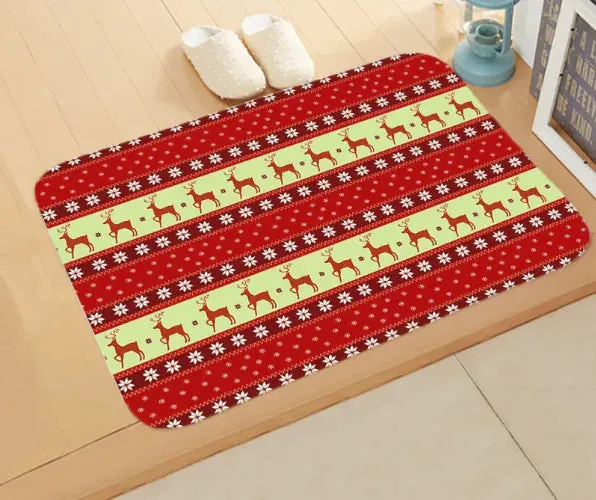 Christmas Bathroom Mats