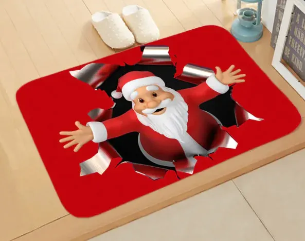 Christmas Bathroom Mats