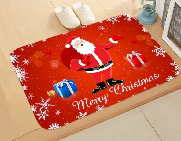 Christmas Bathroom Mats