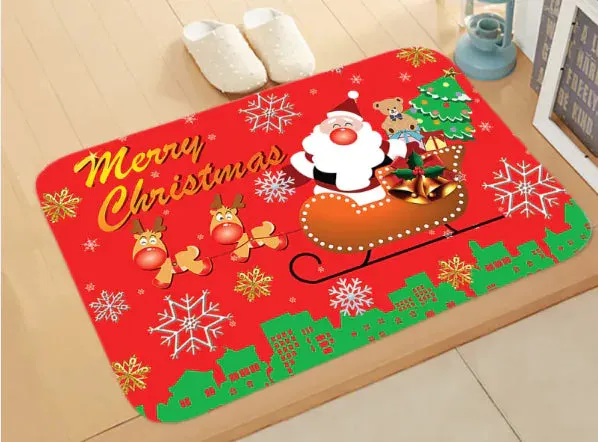 Christmas Bathroom Mats