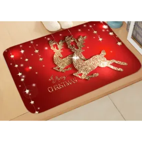 Christmas Bathroom Mats