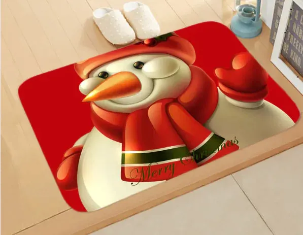 Christmas Bathroom Mats