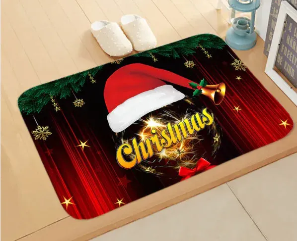 Christmas Bathroom Mats