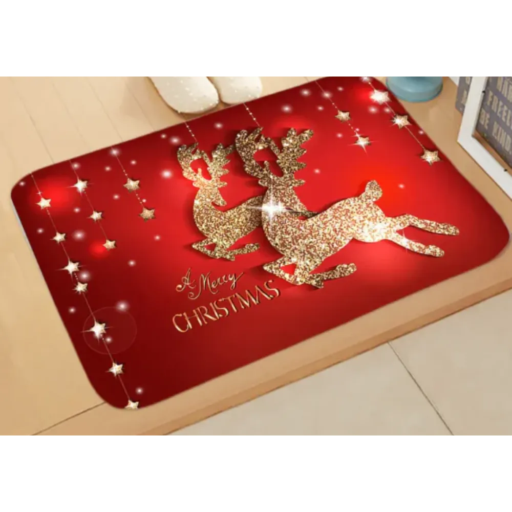 Christmas Bathroom Mats