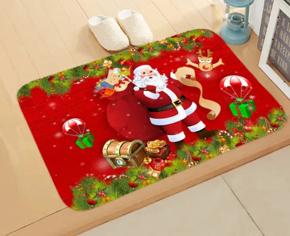 Christmas Bathroom Mats
