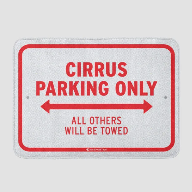 Cirrus Parking Only - Bath Mat