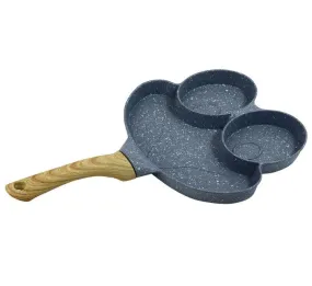 Cooking Egg Omelette Divided Pan