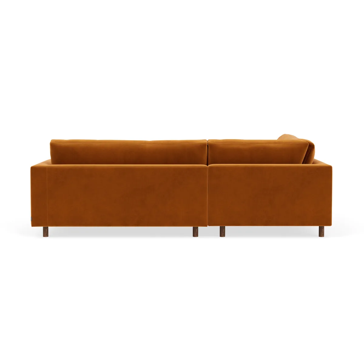Douglas Velvet Left Corner Sofa
