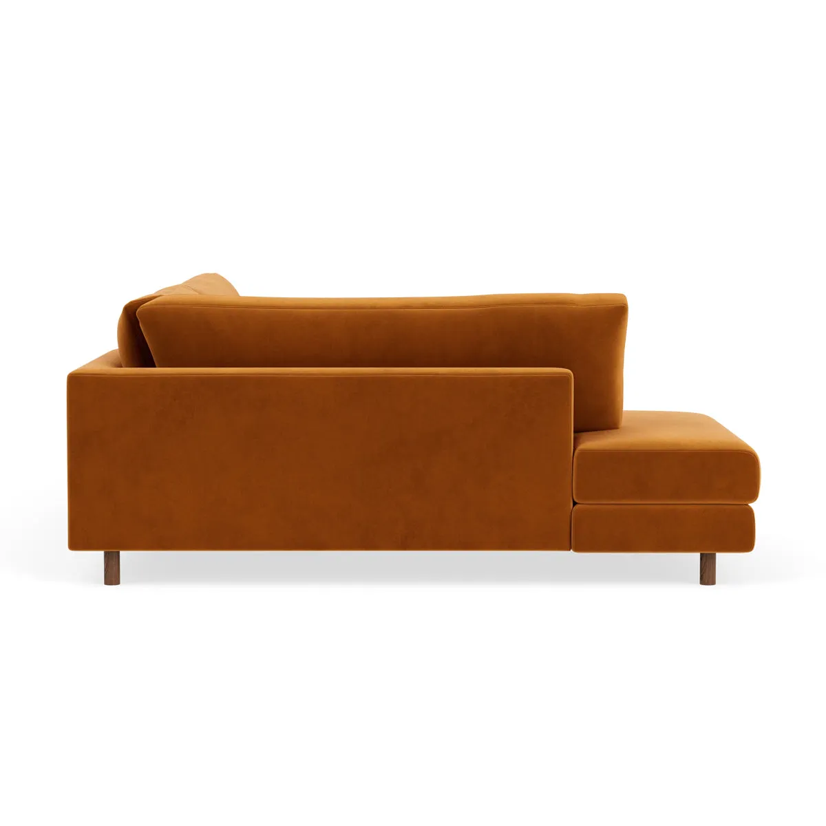 Douglas Velvet Left Corner Sofa