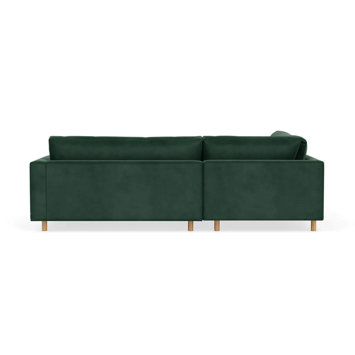 Douglas Velvet Left Corner Sofa
