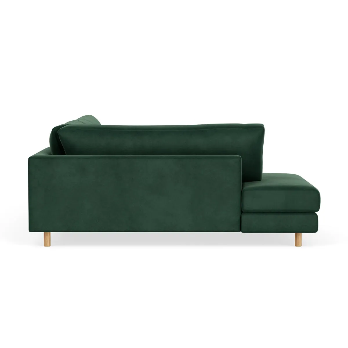 Douglas Velvet Left Corner Sofa