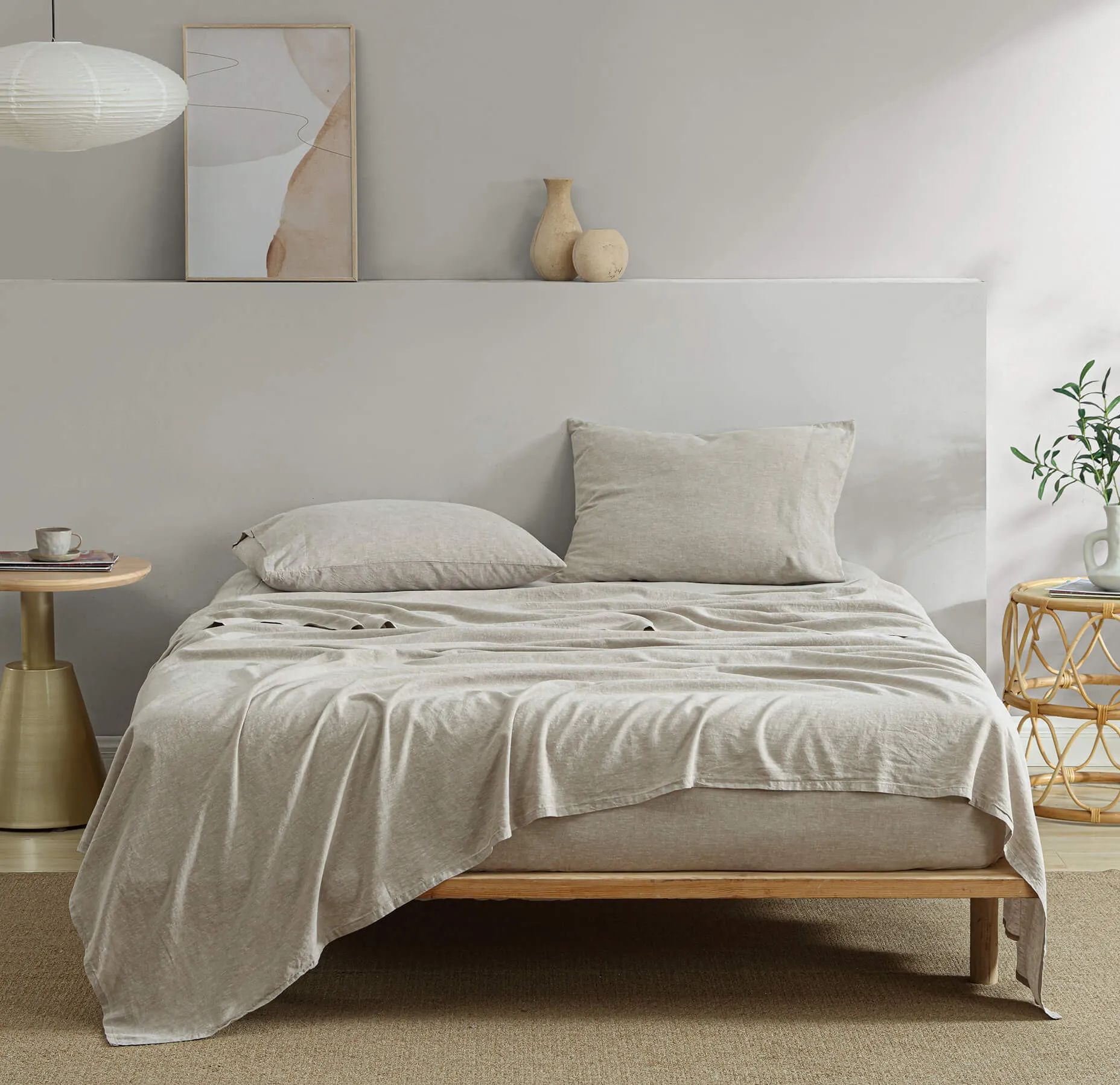 European Flax Linacel Pillowcase Set