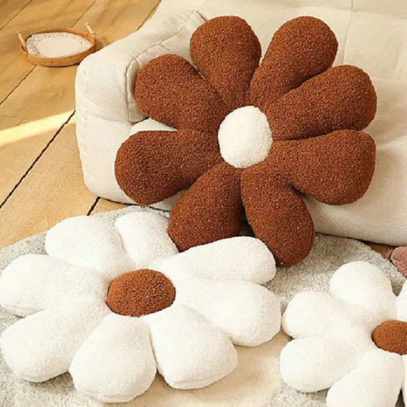 Flower Power Daisy Cushion Pillows