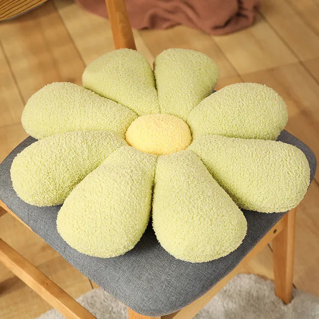 Flower Power Daisy Cushion Pillows