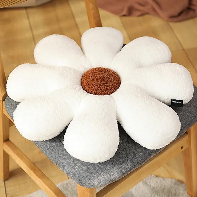 Flower Power Daisy Cushion Pillows