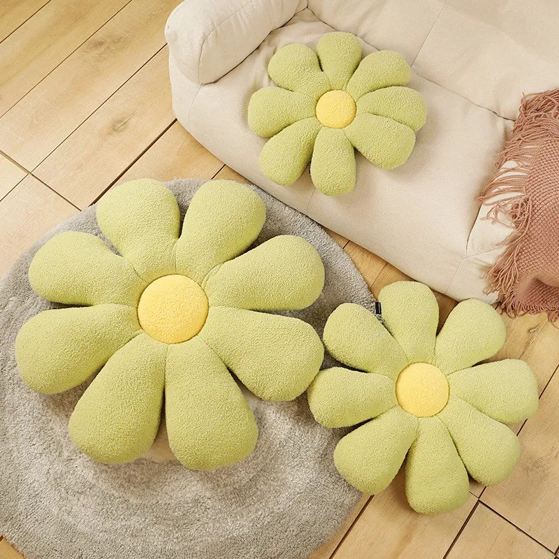 Flower Power Daisy Cushion Pillows