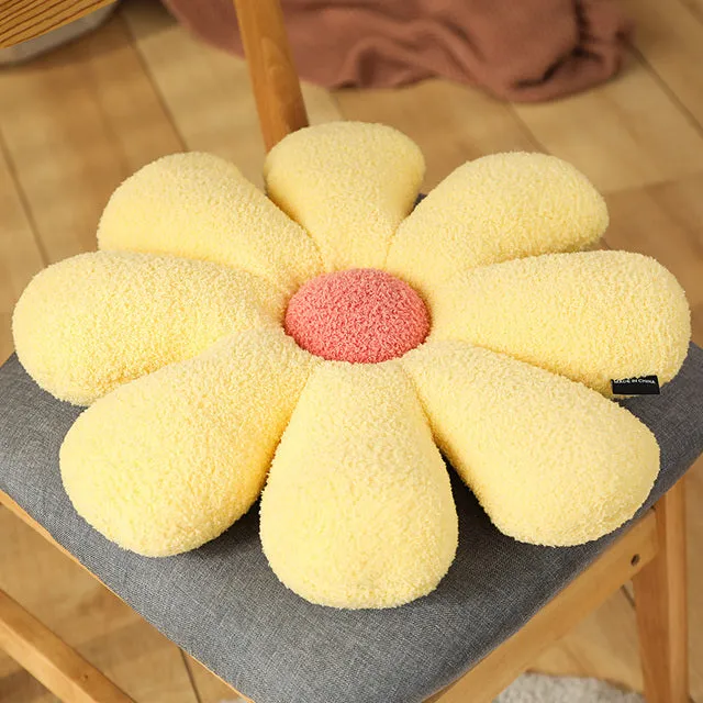 Flower Power Daisy Cushion Pillows
