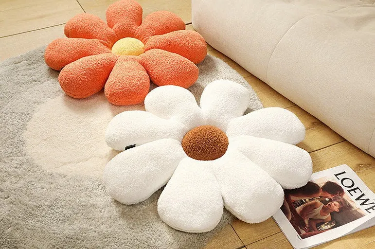 Flower Power Daisy Cushion Pillows