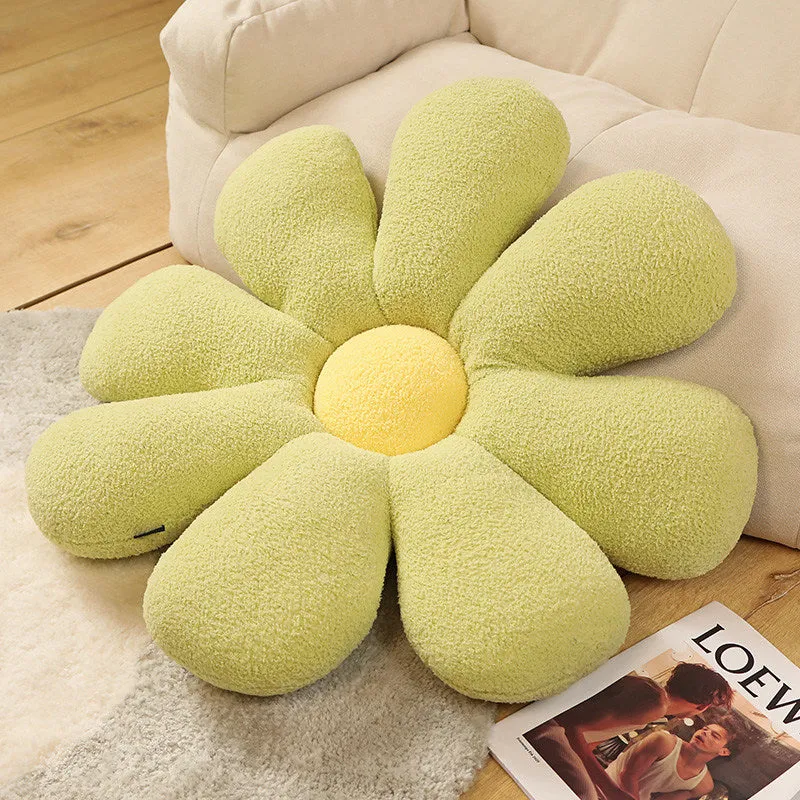 Flower Power Daisy Cushion Pillows