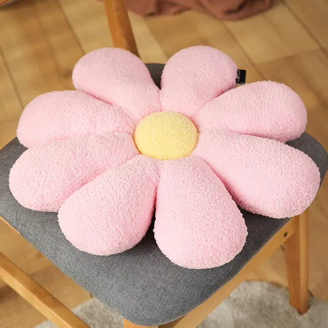 Flower Power Daisy Cushion Pillows