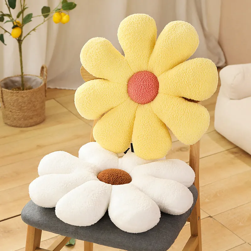 Flower Power Daisy Cushion Pillows