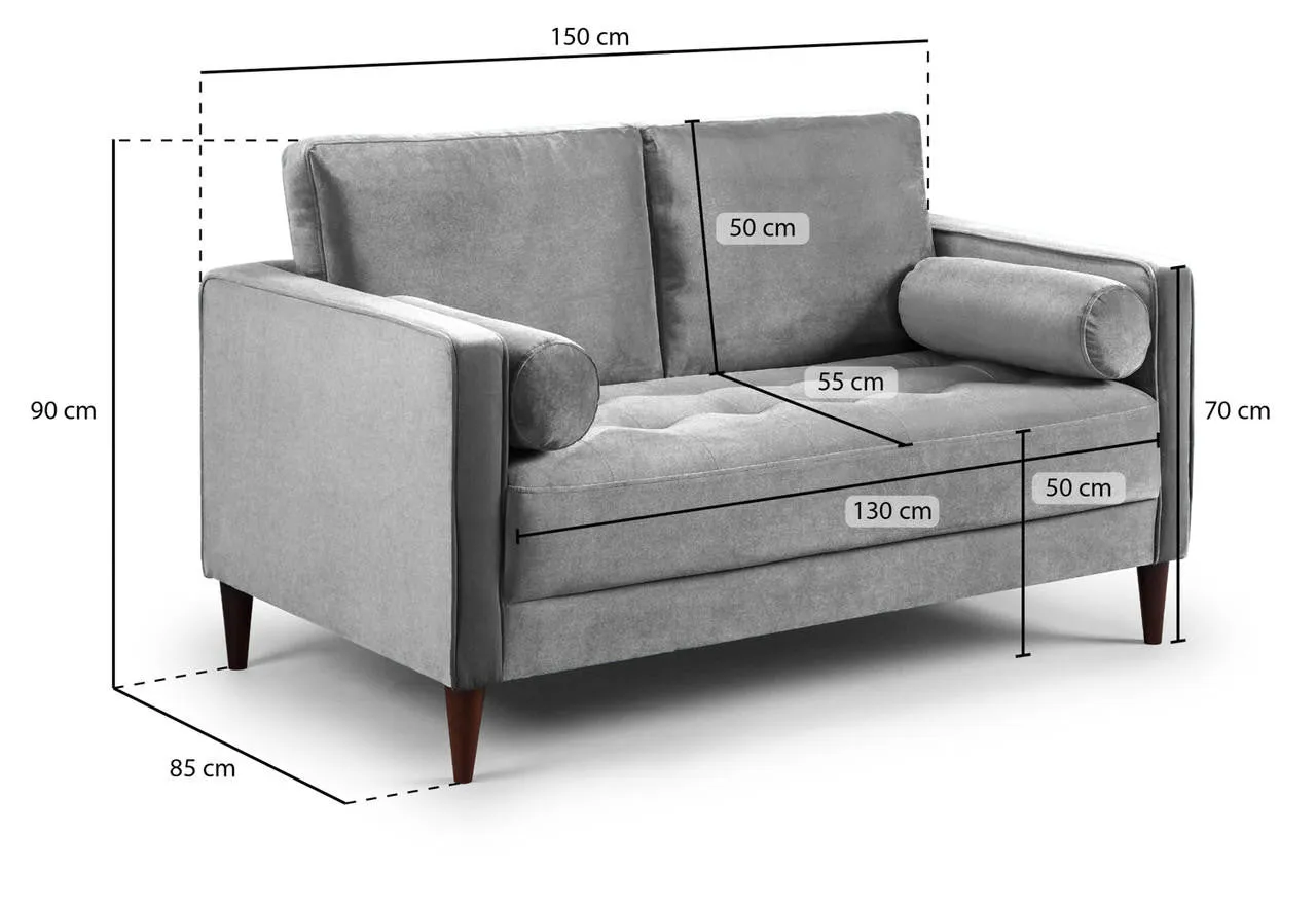 Fuji Sofa - Plush Beige 2 Seater