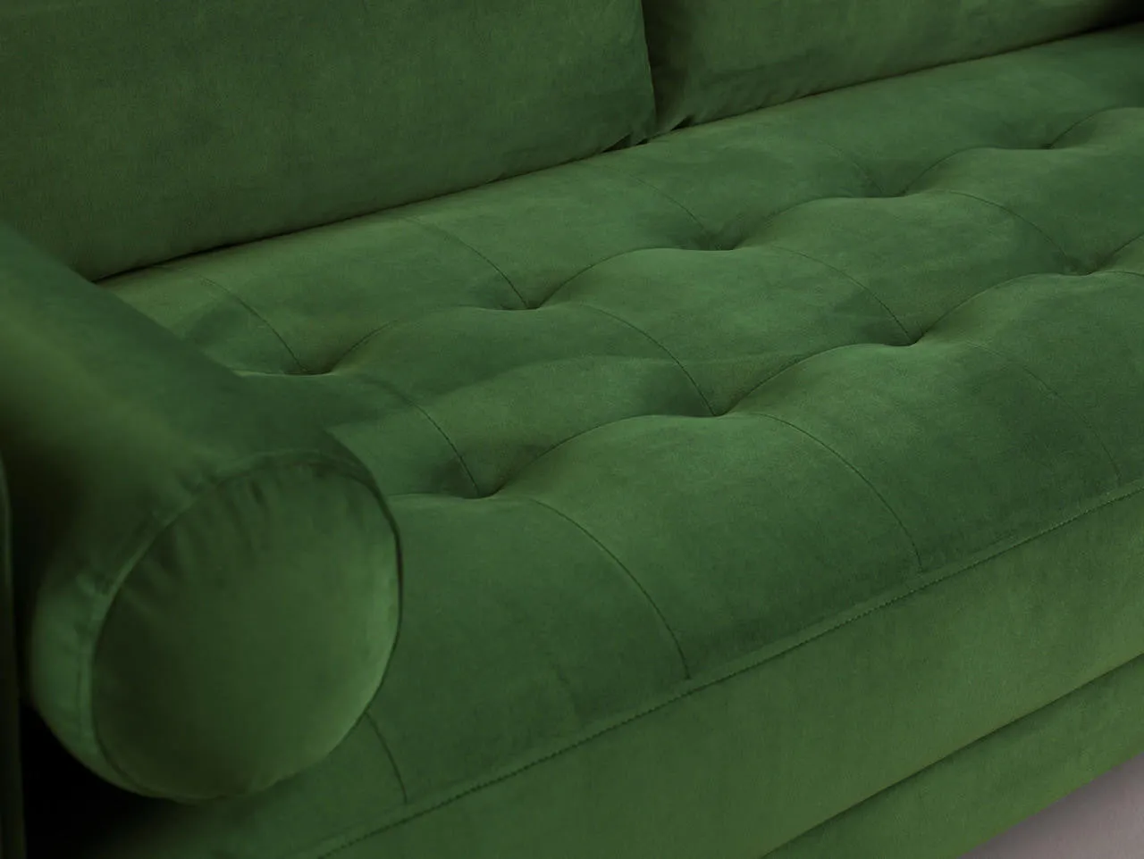 Fuji Sofa - Plush Green 4 Seater
