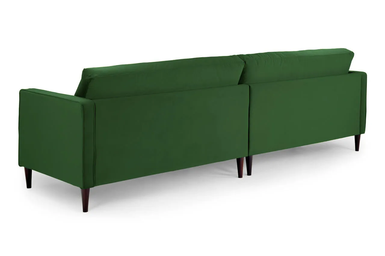 Fuji Sofa - Plush Green 4 Seater