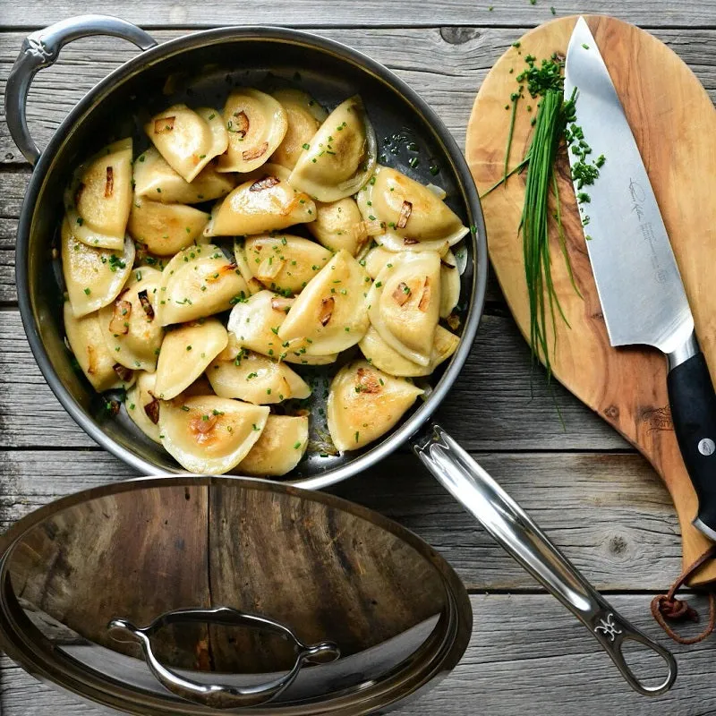 Hestan NanoBond 3.5-Quart Titanium SS Saute Pan