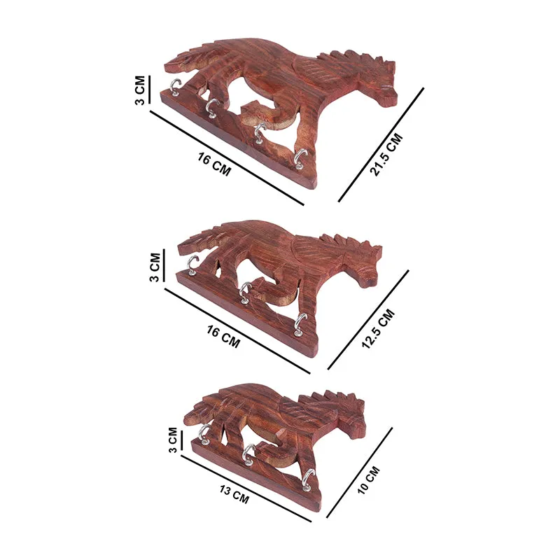 Horse Max Key Holder - Set Of Three
