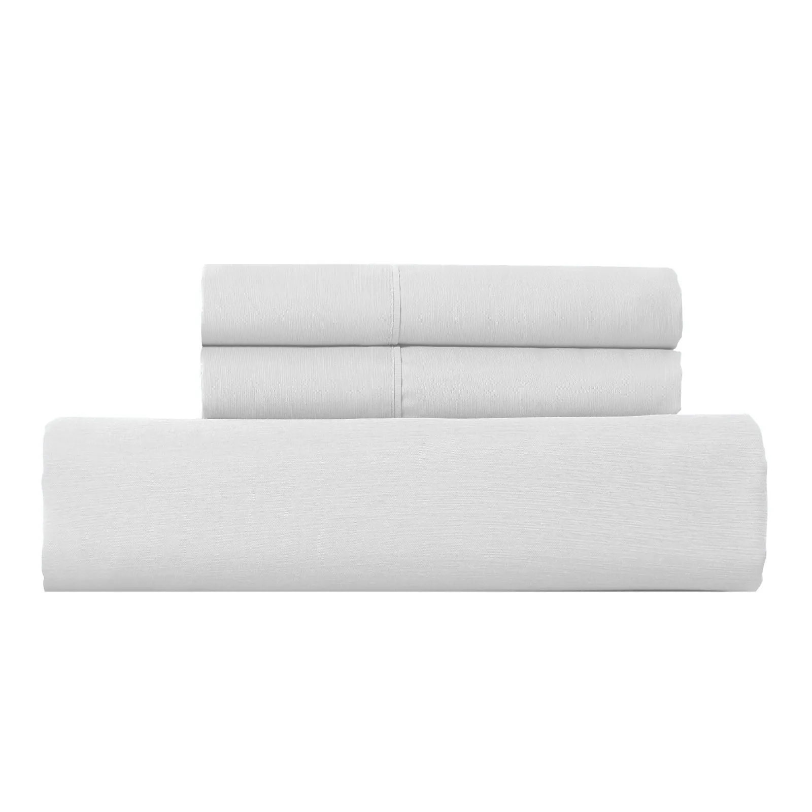 KING 1000TC Cotton Blend Quilt Cover Pillowcase Set - Silver
