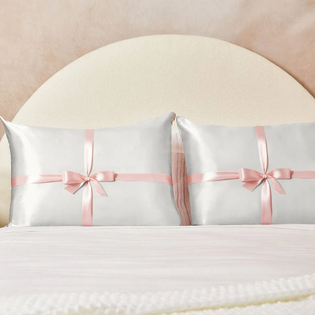 Kitsch Holiday Standard Pillowcase 2pc - Ivory