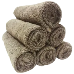 Lodge Linen Mocha Face Cloth 55gm, 33x33