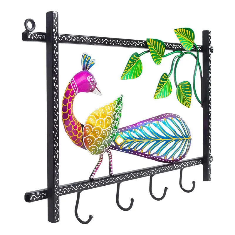 Multicolor Mayoor Handcrafted Key Holder