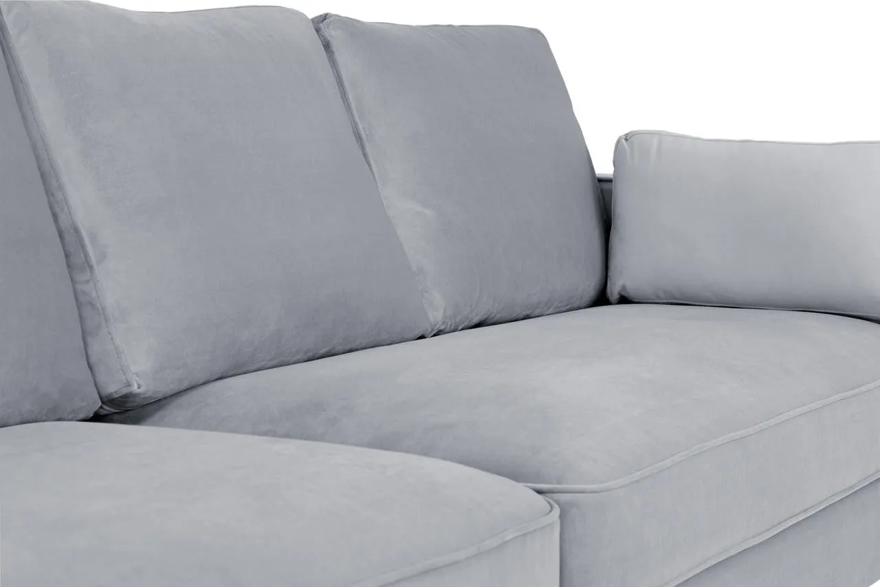 Munich Sofa - Plush Grey Armchair - 85 CM