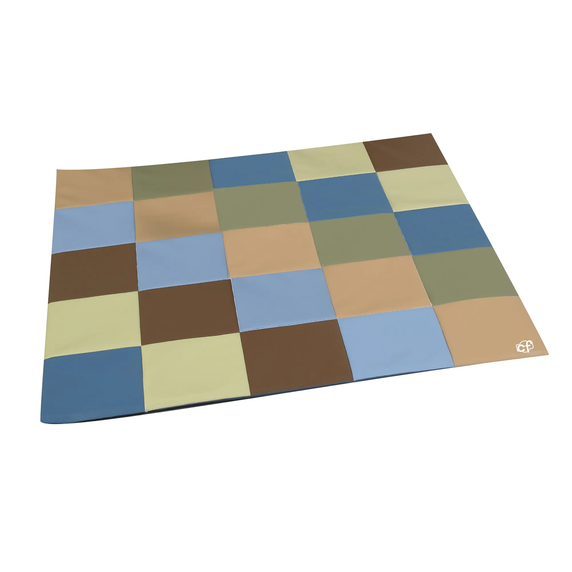 Patchwork Mat & 12 Piece Block Set – Woodland