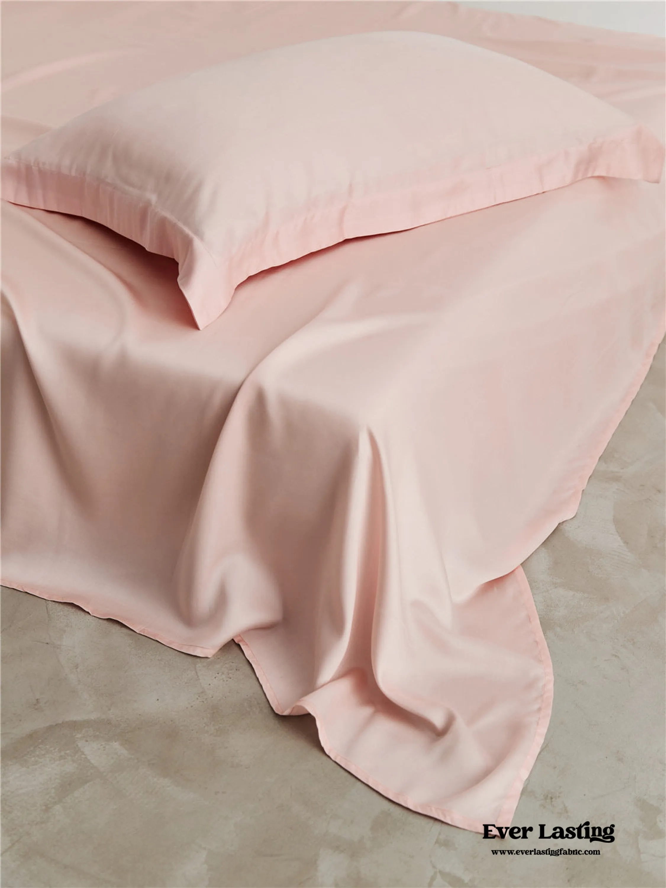 Silky Solid Tencel Sheet / Blue