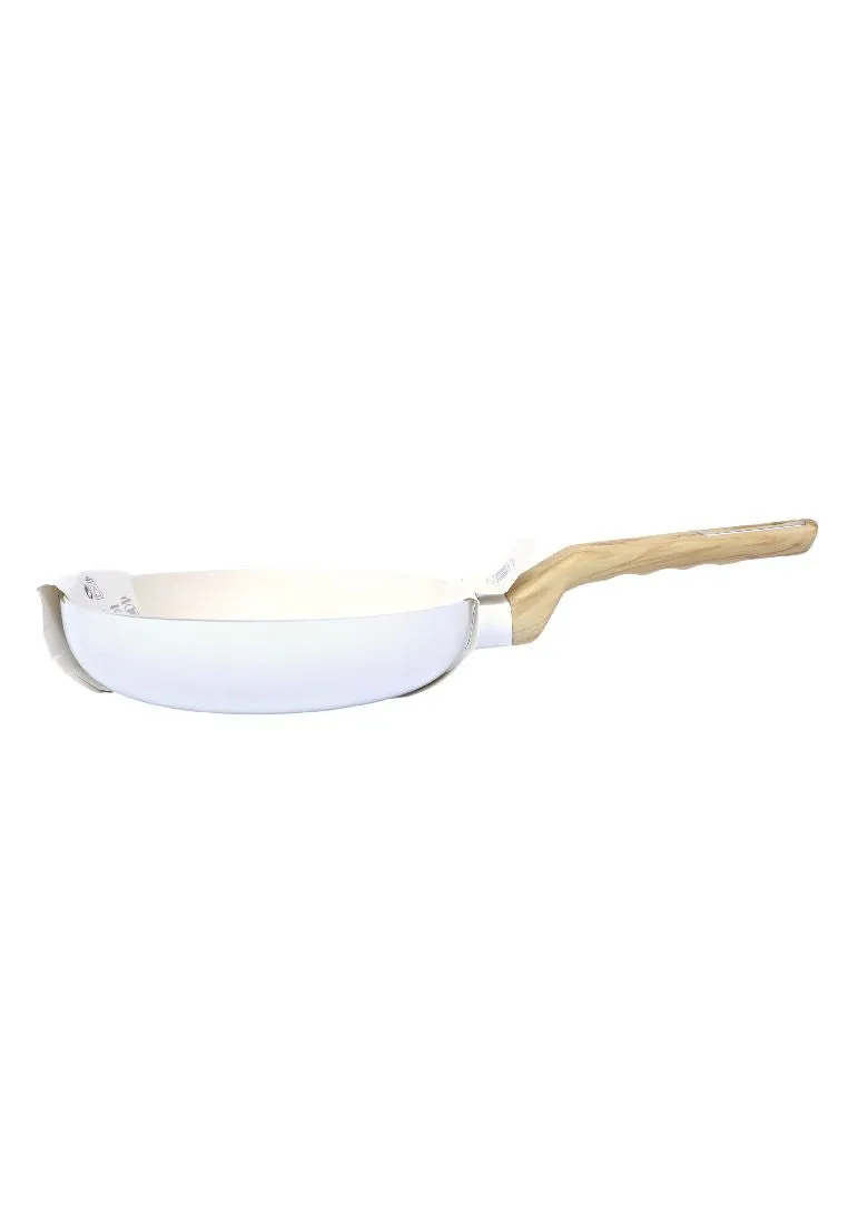 Slique Element Collection Ceramic Frypan - White