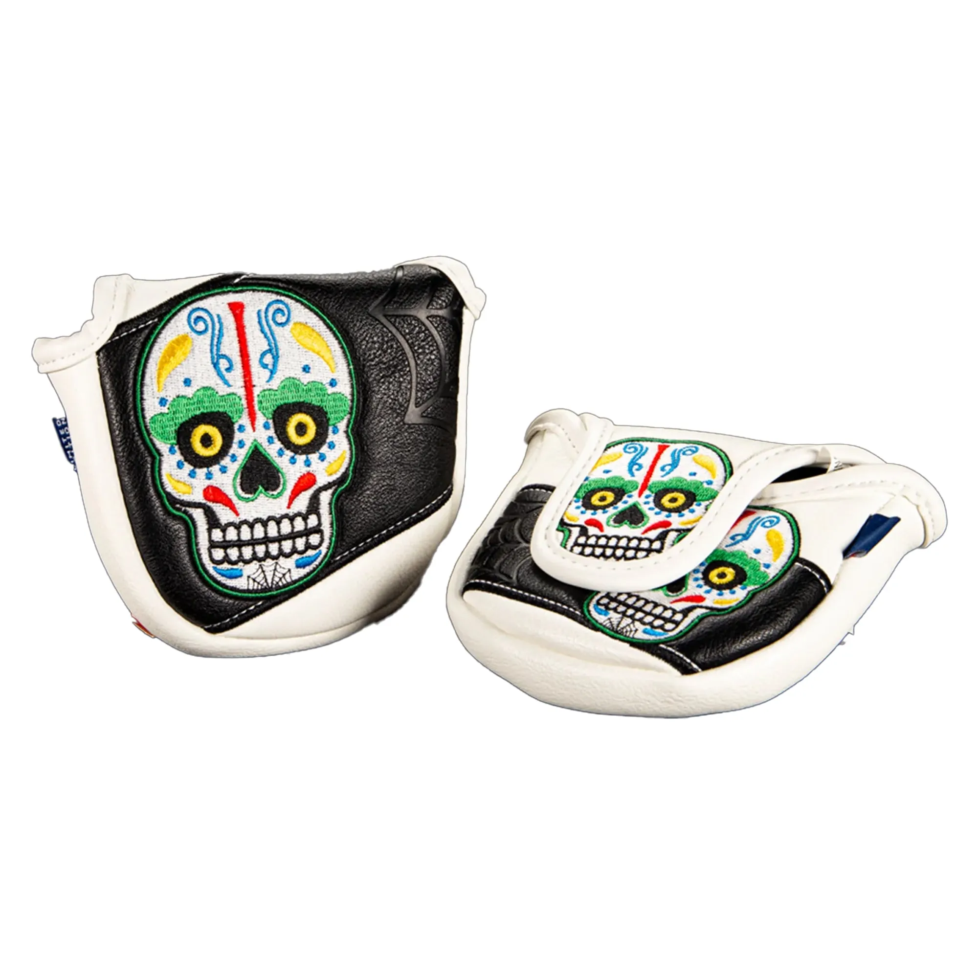 Sugar Skull with Web Mallet Putter Headcover