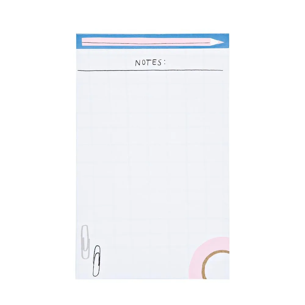 teNeues Mini Clipboard & Notepad - Pencil Sketch