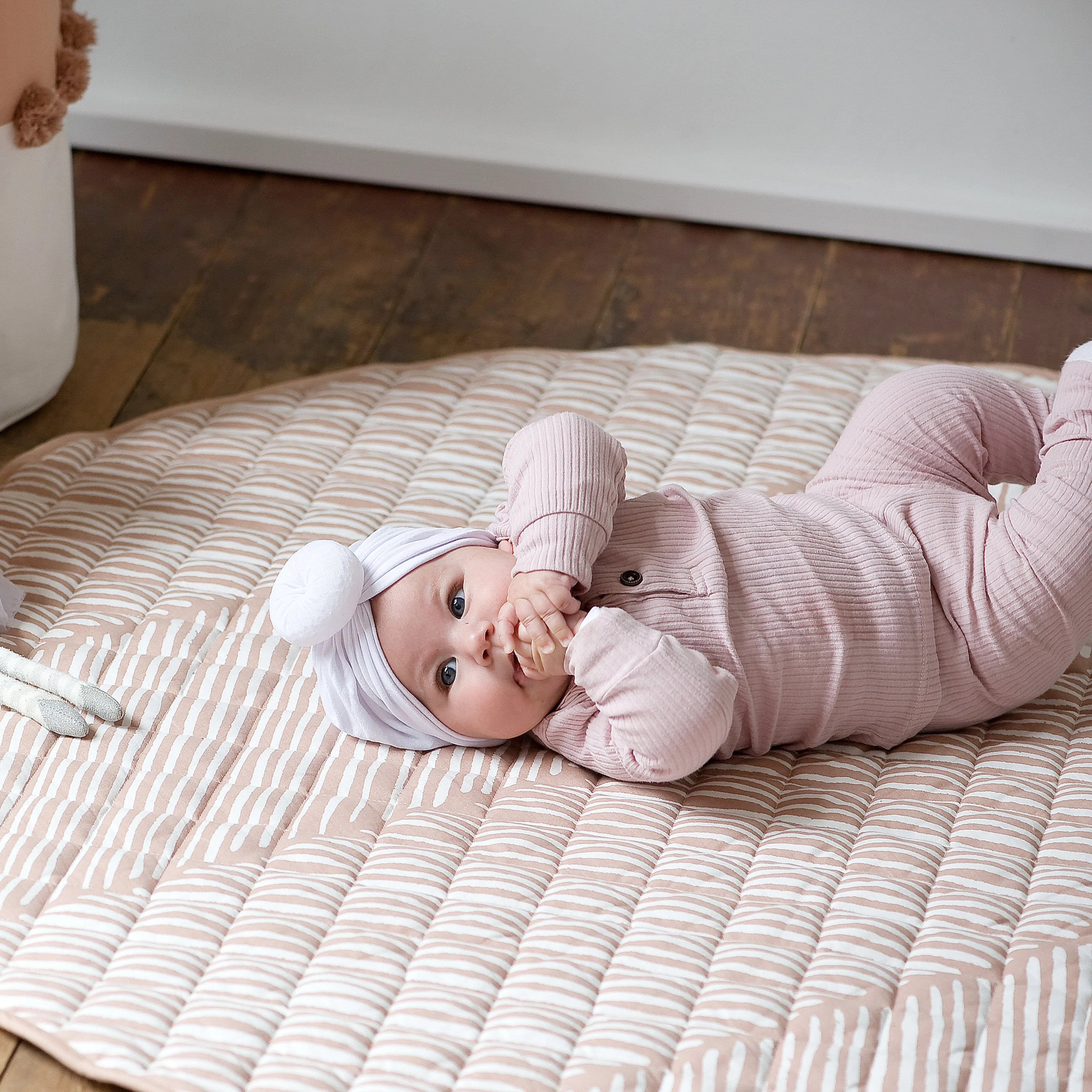 Toddlekind Quilted Cotton Reversible Luxe Playmats